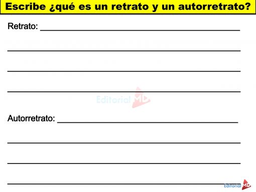 diferencias entre RETRATO Y AUTORRETRATO