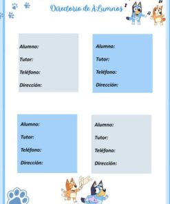 direcorio alumnos bluey
