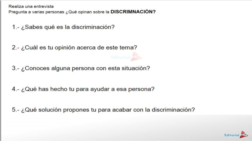 discriminacion significado