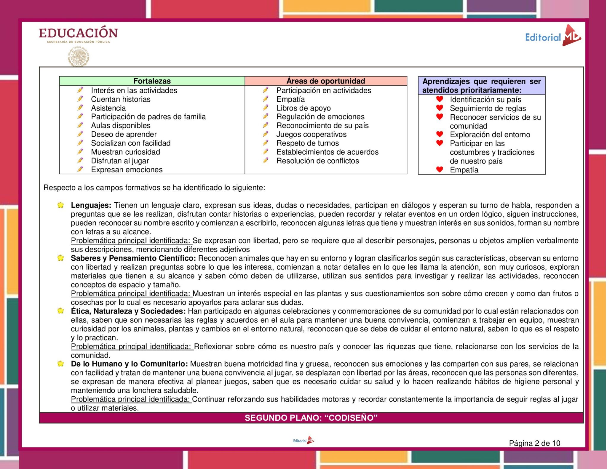 Planeación el Valor de su Labor para Preescolar 3 Planeación el Valor de su Labor para Preescolar - Image 3