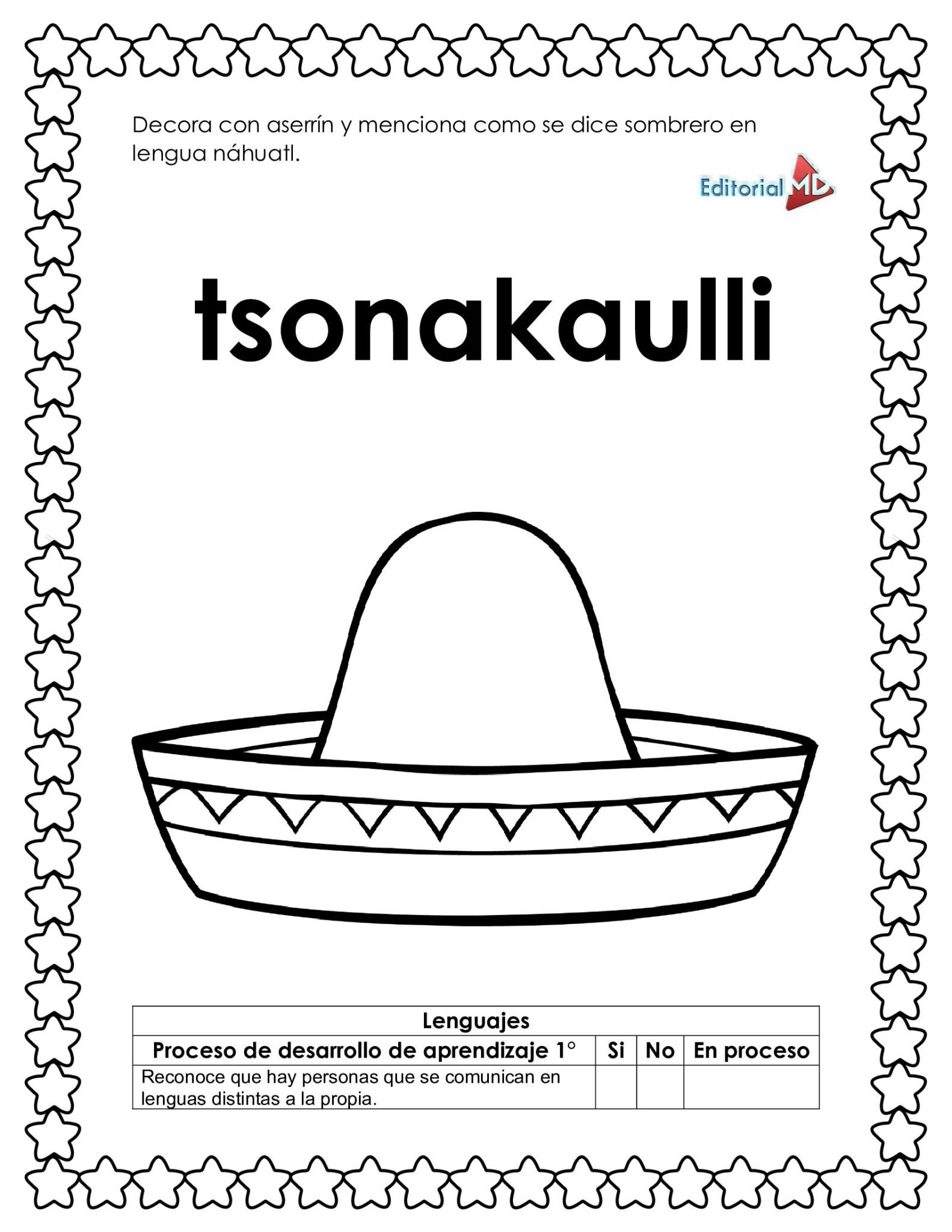 Planeación Sombrero Mexicano para Preescolar 9 Planeación Sombrero Mexicano para Preescolar - Image 9