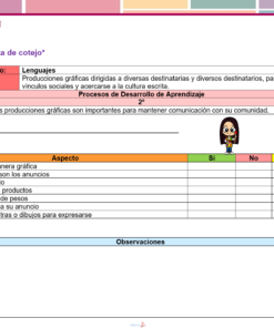 ejemplo lista de cotejo planeacion junio