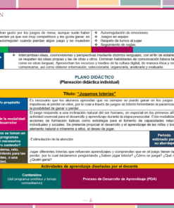 ejemplo planeacion de abril preescolar nem