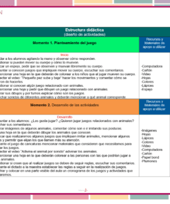 Planeación de Enero Preescolar NEM 2026 5 El horario de Planeación de Enero Preescolar NEM 2026 enumera los planes de clase para los días 16 y 20 de enero, detallando objetivos, actividades, materiales (ordenadores, vídeos, espejo, máscaras) y pruebas para cada sesión en cajas de colores por NEM 2026.