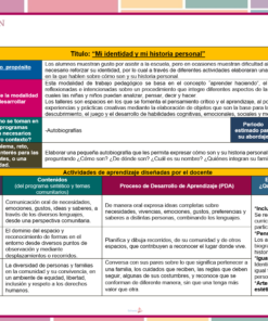Planeación Anual de Preescolar 2026-2027 NEM (Los Tres Grados) 10 ejemplo planeacion de preescolar 1