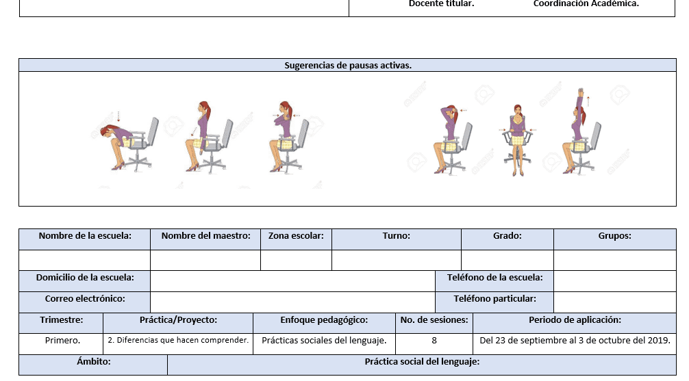 ejemplo planeacion español 2.2