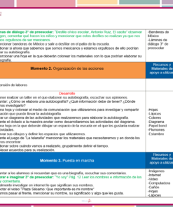 Planeación Anual de Preescolar 2026-2027 NEM (Los Tres Grados) 12 ejemplo planeacion preescolar 3