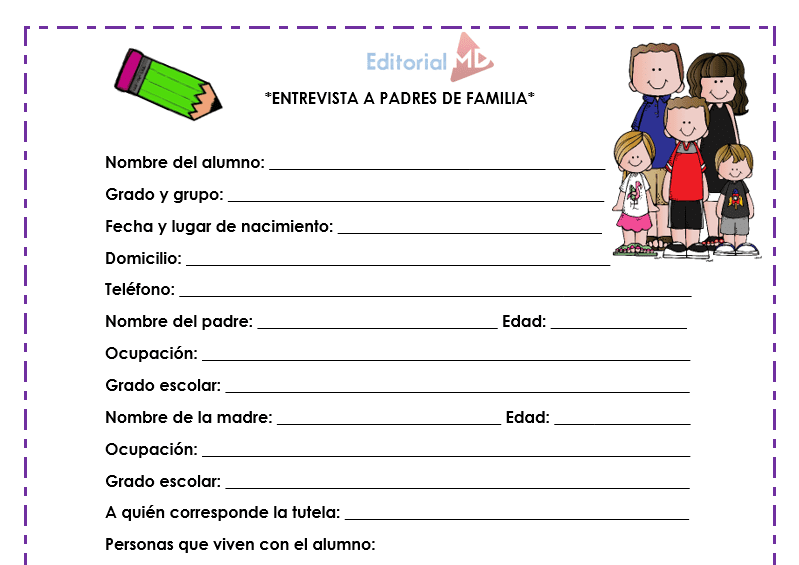 entrevista a padres de familia