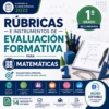 Rúbricas e Instrumentos de Evaluación Formativa para Matemáticas Primer Grado de Secundaria 2026-2027 | Plan 2022 | Word Editable