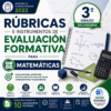 Rúbricas e Instrumentos de Evaluación Formativa para Matemáticas Tercer Grado de Secundaria 2026-2027 | Plan 2022 | Word Editable