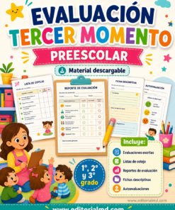 evaluacion tercer momento preescolar
