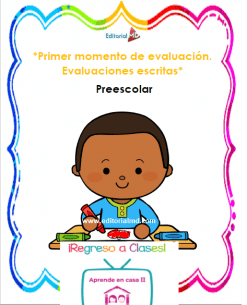 evaluaciones escritas preescolar