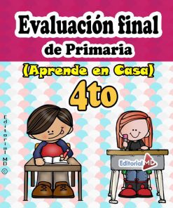 evaluación final de Cuarto grado de primaria