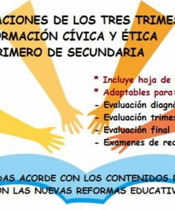 Evaluación de los 3 trimestres de Formación Cívica Secundaria