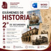 Exámenes de Historia 2° de Secundaria NEM 2026-2027 Word Editable | Diagnóstico, Trimestrales y Final