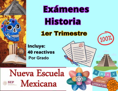 examen historia primer trimestre secundaria