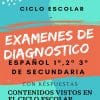 Exámenes de diagnostico Español 1°, 2° Y 3° De Secundaria