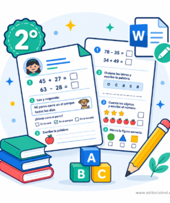 Exámenes de segundo grado de primaria