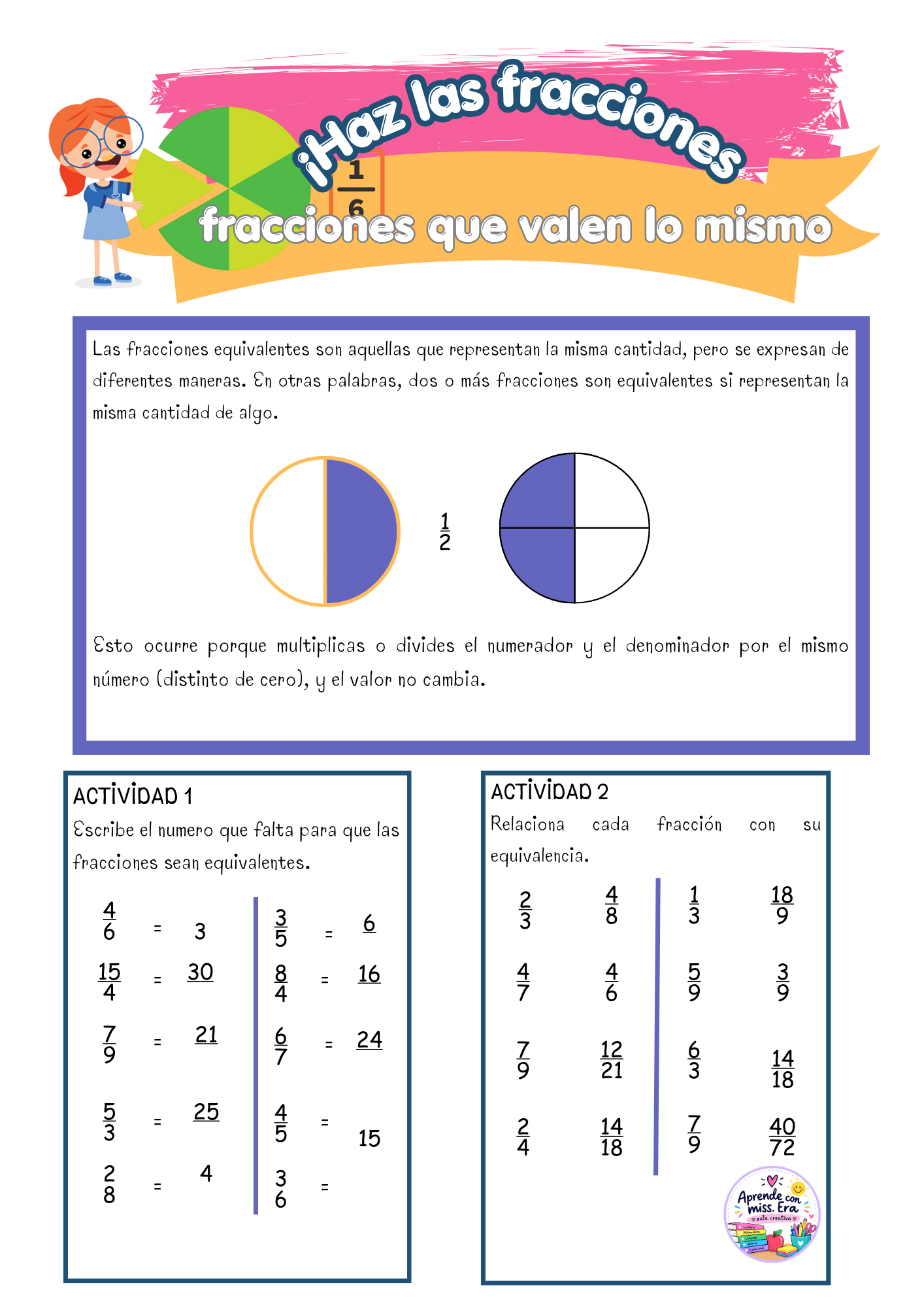Cuadernillo de fracciones 4 Cuadernillo de fracciones - Imagen 4