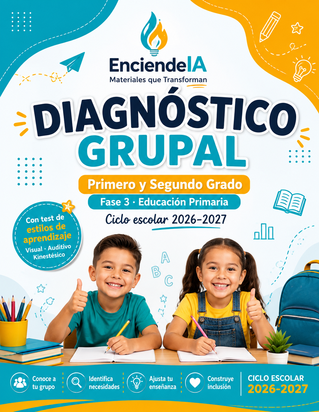 Diagnóstico Grupal – Primero y Segundo Grado | Fase 3 | Ciclo Escolar 2026–2027 1 Diagnóstico Grupal – Primero y Segundo Grado | Fase 3 | Ciclo Escolar 2026–2027