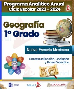 Programa Analítico Geografía