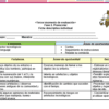 Fichas Descriptivas de Preescolar con la NEM 5 Un formulario de evaluación educativa titulado