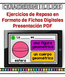 Identifica figuras y cuerpos geométricos Formas geométricas Matemáticas Grado Primaria Fichas Digitales 11 figuras cuerpos geometricos fichas digitales 2