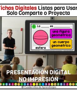 Identifica figuras y cuerpos geométricos Formas geométricas Matemáticas Grado Primaria Fichas Digitales 12 figuras cuerpos geometricos fichas digitales 3