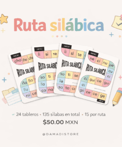 Tablero Silábico / Ruta silábica.