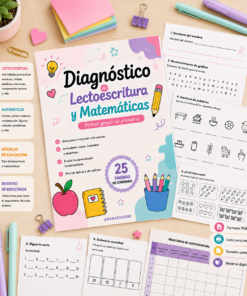 Diagnóstico primer grado (nivel de lectoescritura y matemáticas).