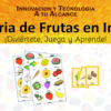Loteria de frutas y verduras en Ingles 3 Anuncio luminoso de