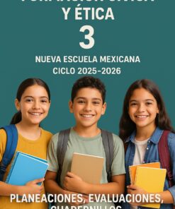 Planeaciones Formación Cívica y Ética 3° Secundaria | Ciclo Completo 2026-2027 | Editables y Listas