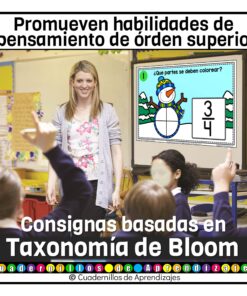 Representación de fracciones. Estudio de los números Matemáticas Grado Primaria Fichas Digitales 13 fracciones fichas digitales 4