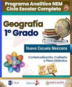 Programa Analítico Anual Geografía (Ciclo Escolar 2025- 2026)