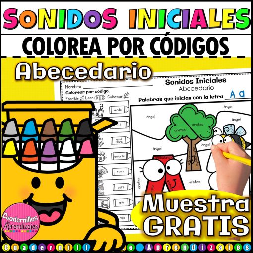 gratis abecedario colorea codigo primero segundo grado cuadernillos aprendizajes 1 scaled