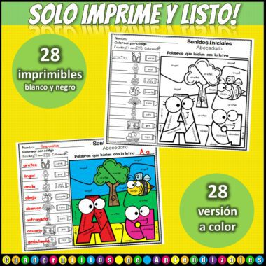 gratis abecedario colorea codigo primero segundo grado cuadernillos aprendizajes 4 1