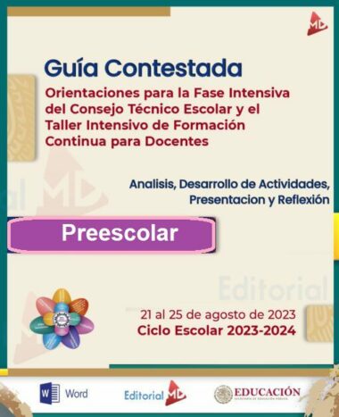 guia contestada agosto 2023 de preescolar