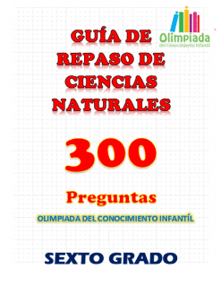 guía de repaso ciencias naturales sexto grado