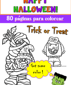 imagenes de halloween para colorear