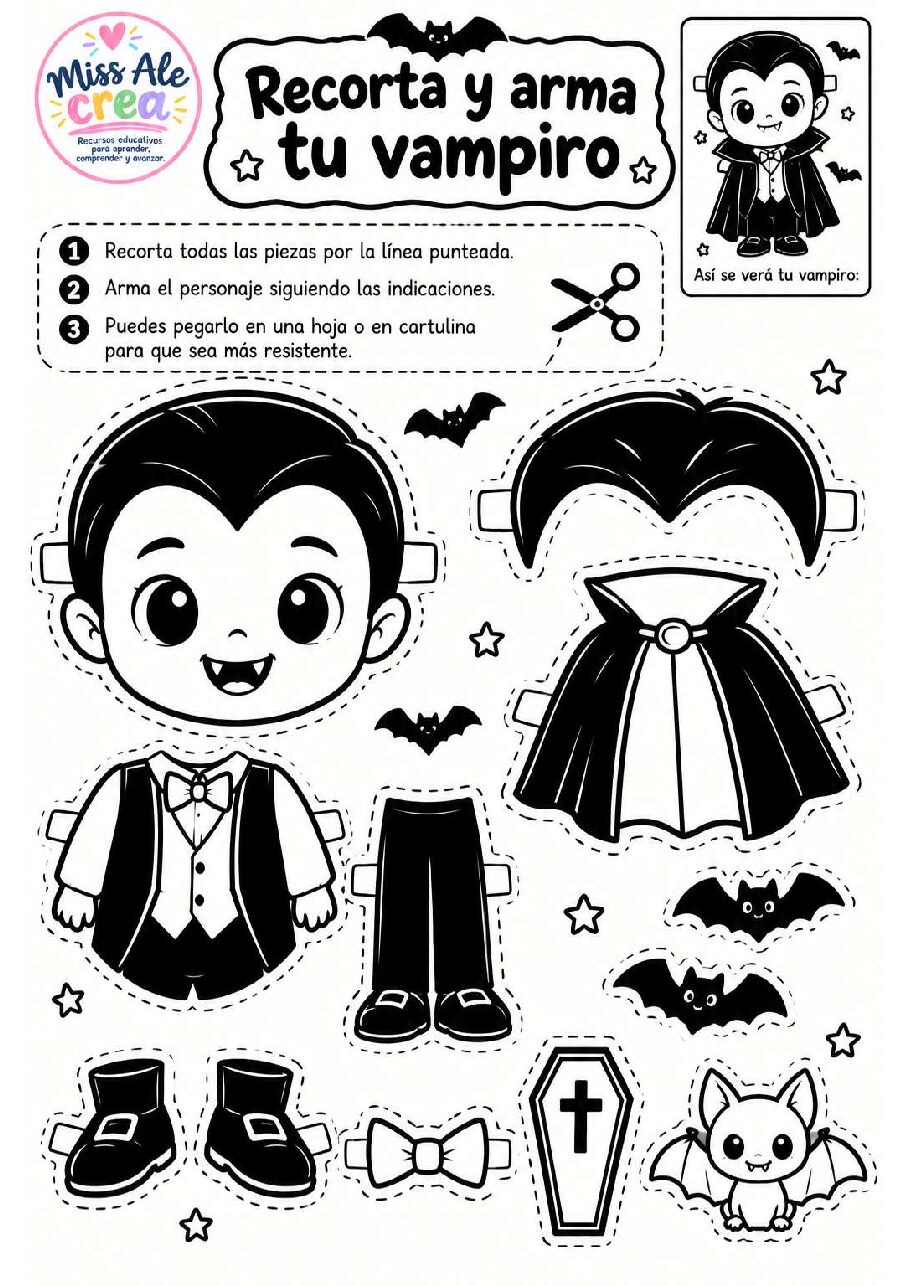 HALLOWEEN RECORTABLE 2 HALLOWEEN RECORTABLE - Imagen 2