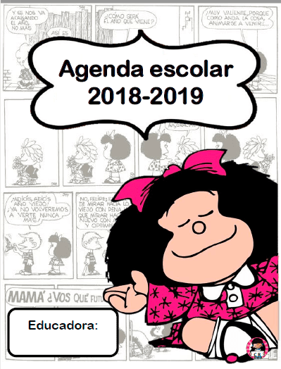 agenda escolar mafalda