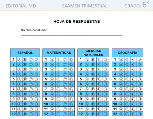 Evaluacion Final de Primaria 2023 (TODOS LOS GRADOS)