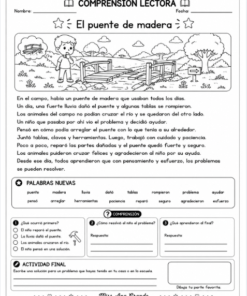 Comprensión Lectora para Primer Grado | 50 Lecturas y Actividades 27 hoja14