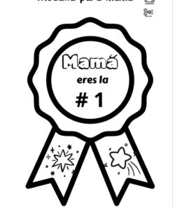 Dibujo en blanco y negro de una medalla con el texto 