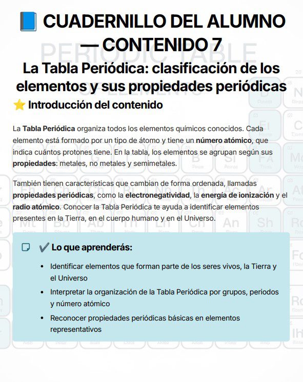 Química Tercer Grado de Secundaria- Actividades para Alumnos con Barreras para el Aprendizaje 2 Química Tercer Grado de Secundaria- Actividades para Alumnos con Barreras para el Aprendizaje - Image 2