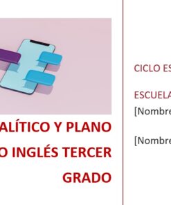 Inglés - Programa Analítico y Plano Didáctico - Tercer Grado de Secundaria 6 imagen 1 e3