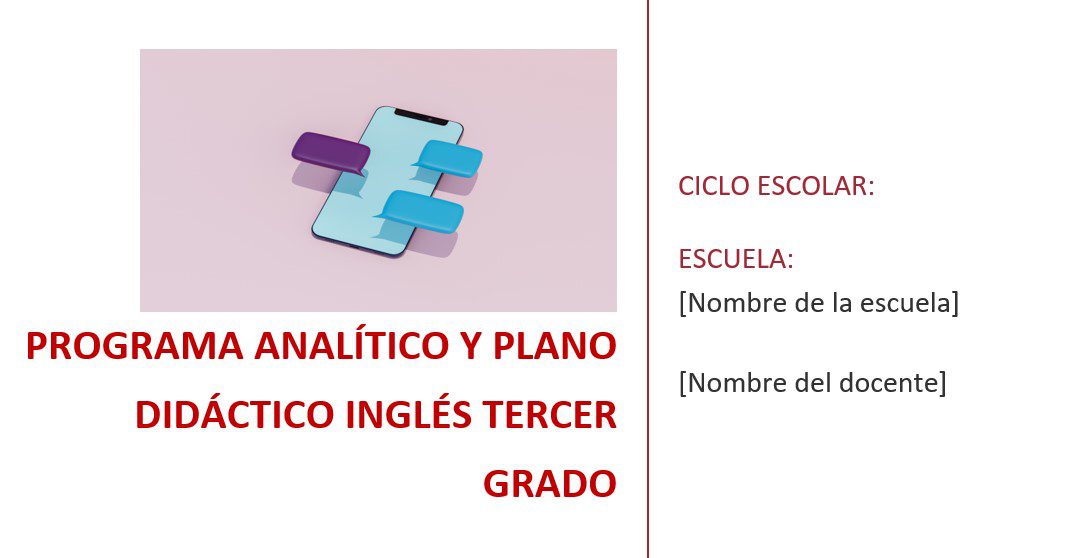 Inglés - Programa Analítico y Plano Didáctico - Tercer Grado de Secundaria 2 Inglés - Programa Analítico y Plano Didáctico - Tercer Grado de Secundaria - Image 2
