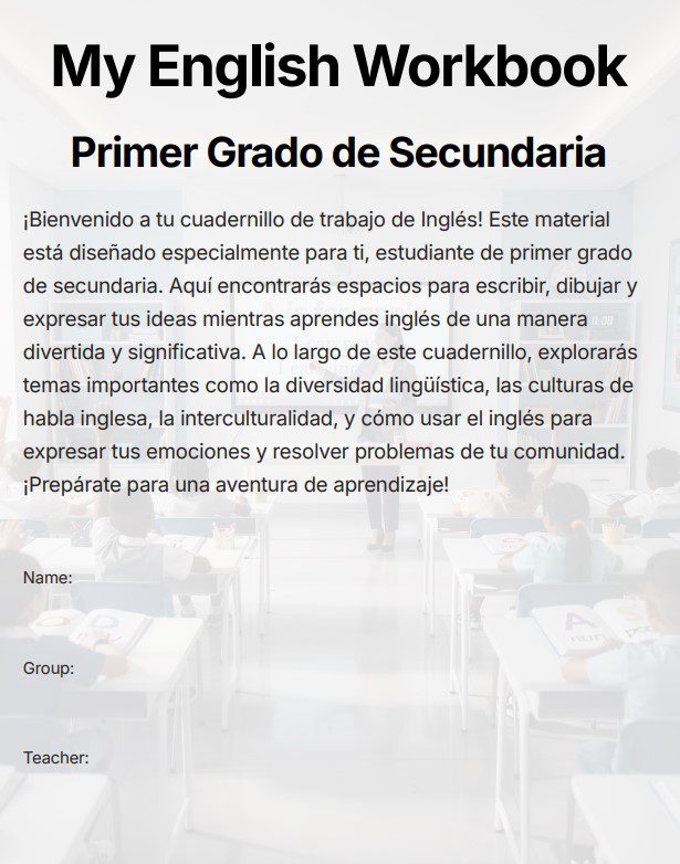 Inglés Primer Grado de Secundaria - Cuadernillo para Actividades en Casa 2 Inglés Primer Grado de Secundaria - Cuadernillo para Actividades en Casa - Image 2