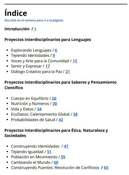 Proyectos Interdisciplinarios Primer Grado de Secundaria 2 Proyectos Interdisciplinarios Primer Grado de Secundaria - Image 2