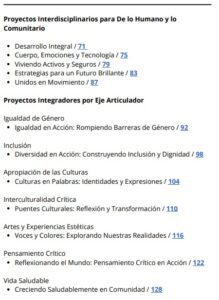 Proyectos Interdisciplinarios NEM 1° de Secundaria 2026-2027 PDF Imprimible